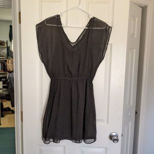 Black Crepe Express Dress